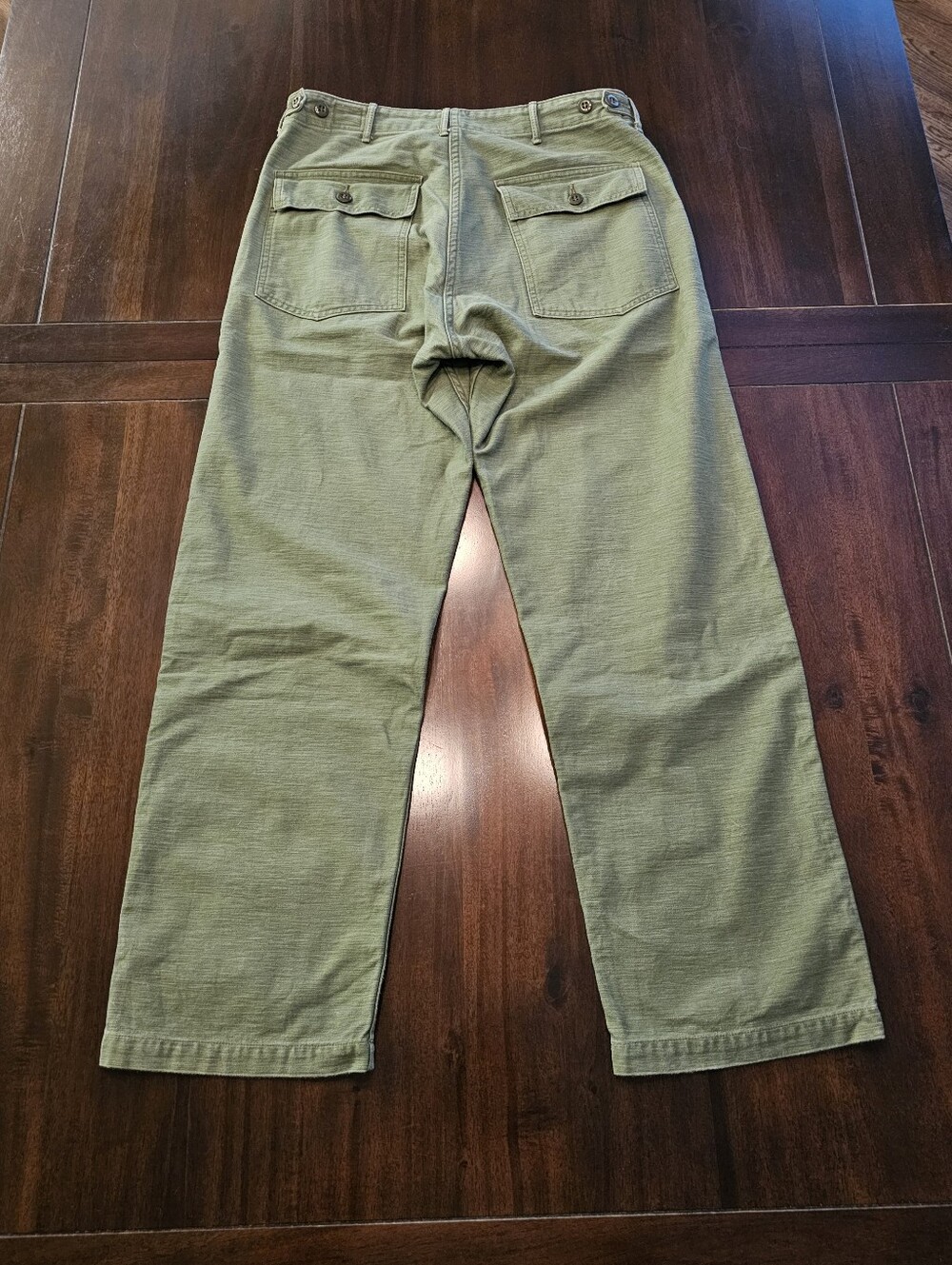 OrSlow Straight Fit Fatigue Pants Size 2 (M) - Picture 2 of 3